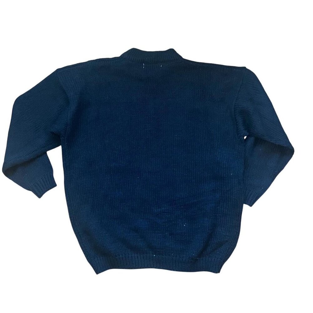 Currants by Jeri Jo | Vintage 1980s abstract women's knit sweater. - Picture 3 of 4